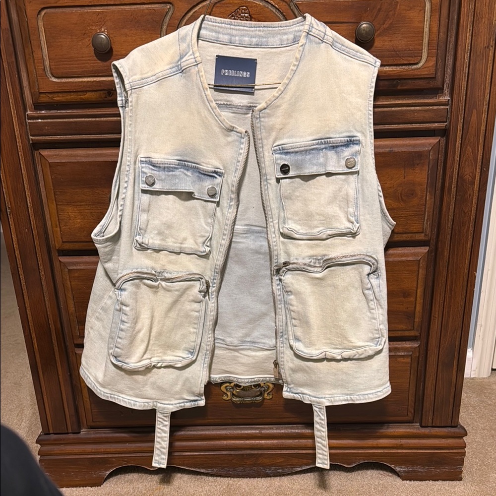 Polo by Ralph Lauren Men's Cream Vest